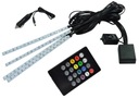 BLINK INTERIÉROVÉ osvetlenie auta RGB 4x18LED MUSIC