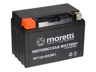 Gélová batéria YT12A-BS/MT12A-BS Moretti