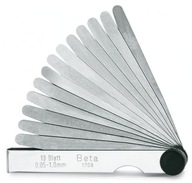 FEELER GAUGE 1708/20 20 ČEPEĽOV 0,05 - 1 mm BETA