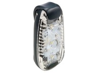 Biela LED lampa s klipom