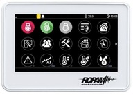 TPR-4W Dotykový panel 4,3'' (biely) Ropam