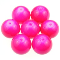 Korálky BALLS maľované BALLS 10mm ružové 10ks