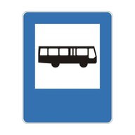 Dopravná značka D15 D-15 Autobusová zastávka