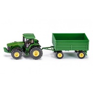 Siku 1953 John Deere 8430 ťahač s prívesom 1:50