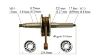 ZIPP QUANTUM CRANKSHAFT 2T 17 CUTTER voľné ložiská