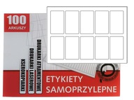 Samolepiace etikety A4 85x50mm / 100 listov