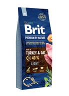 BRIT PREMIUM BY NATURE LIGHT 15KG