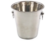 Nádoba CHAMPAGNE ICE BUCKET, VELKÉ OCELOVÉ barmanské vedro, 4l.