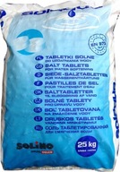 Tablety soľné tablety vyrobené spoločnosťou SOLINO 25kg Solaqua