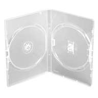 AMARAY CLEAR boxy na 2 x DVD 10 kusov 14mm