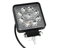 PRACOVNÁ LAMPA 9 LED HALOGÉNOVÁ 9-36V VEĽMI VÝKONNÁ