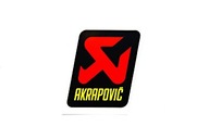 AKRAPOVIC NÁLEPKA Tlmiča výfuku NOVÁ ORIGINÁL