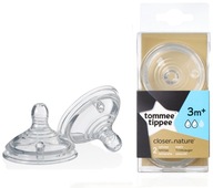 TOMMEE TIPPEE Cumlíky na fľašu CTN 3M+ 2 ks