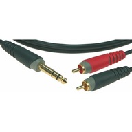 KLOTZ AY3-0300 2 x RCA 1 x JACK STEREO 3 metre