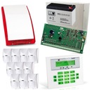 SATEL ALARM SET Integra 64 LCD 10x BOSCH SP4001