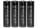 4x PANASONIC ENELOOP PRO 950 mAh R03 AAA JAPONSKO