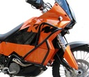 Nárazové tyče HEED KTM 950 ADVENTURE (02-06) Čierne