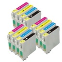 12 ATRAMENTOV PRE EPSON SX218 SX115 SX210 SX215 T0715