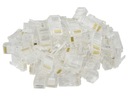 NEKU 8P8C zástrčky, RJ45 UTP cat6 koncovky, drôt, 100 ks