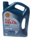 OLEJOVÝ SHELL HELIX HX7 DIESEL 10W40 4L FILTRE