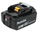 MAKITA BATÉRIA LI-ION BATÉRIA BL1860B 18V 6,0AH