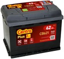 CENTRA PLUS BATÉRIA 62AH, 540A, CB621