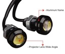 LED DRL LIGHTS 2W denné 2ks vodotesné 2x80lm