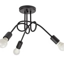 LUSTER MODERNÁ LAMPA 261-3 3PŁ LOFT ČIERNA