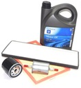 GM OIL 10w/40 5L FILTRE OPEL VECTRA B 1.6 1.8 2.0