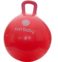 SUN BABY JUMPER LOPTA S RÚČKOU do 70kg červená