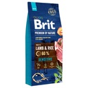 BRIT PREMIUM BY NATURE SENSITIVE LAMB & RICE 8 kg