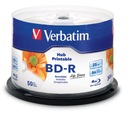 BD-R Blu-Ray disky Verbatim 25GB Potlačiteľné 50ks