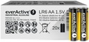 40x everActive Industrial LR6 R6 AA BATÉRIE 40 ks.