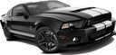 MUSTANG Shelby GT500 NÁLEPKY na stenu 70x32 cm