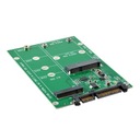 Adaptér SATA3 M.2 NGFF mSATA SSD Dual Adapter