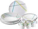 SET JEDÁLNA SÚPRAVA MELAMINE BRUNNER 16 ks