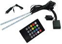 BLINK INTERIÉROVÉ osvetlenie auta RGB 2x18LED MUSIC