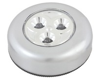 10ks Prenosná 3x LED lampa napájaná AAA lepidlom