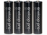 4x PANASONIC ENELOOP PRO 2550 mAh R6 AA JAPONSKO