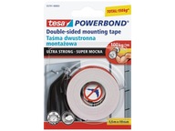 Obojstranná páska TESA Powerbond SUPER STRONG, 1,5 metra