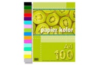 KOPÍROVACÍ PAPIER, ČERVENÝ, A4, 100 LISTOV