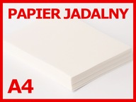 jedlý oblátkový papier A4 0,4 ​​mm 50 kusov