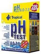 TROPICKÝ TEST pH 6,0-7,8 NA ALKALINITY VODY