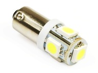 T4W 5x LED žiarovka parkovacieho svetla BA9S, SMD dióda