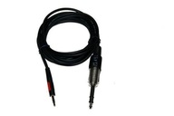 Kábel 3,5 stereo jack / 6,3 stereo jack, 5 m