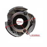 Spojkové čeľuste 142 mm Linhai CF Moto 260 300