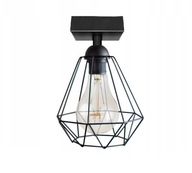 STROPNÉ LAMPY, DRÔTOVÉ LAMPY DIAMANT LOFT EDISON