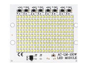 LED COB MODUL 100W SMD2835 studená biela 230V