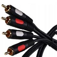 KÁBEL 2 RCA - 2 x RCA AUDIO CINCH GOLD PROLINK CLASSIC CL427 5m