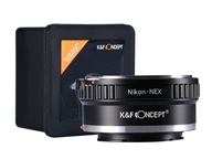 Sony NEX E-mount – adaptér Nikon [AI,AI-S,AF,AF-S]